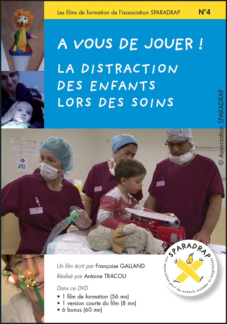 Visuel du film "A vous de jouer ! La distraction des enfants lors des soins"