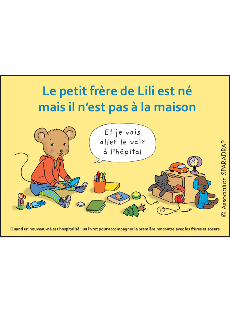 Couverture du guide "Le petit frère de Lili est né mais il n'est pas à la maison"