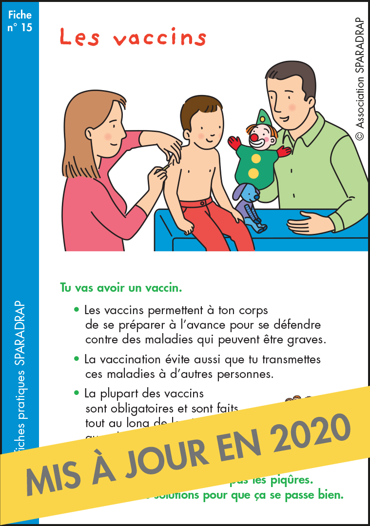 Couverture de la fiche "Les vaccins"