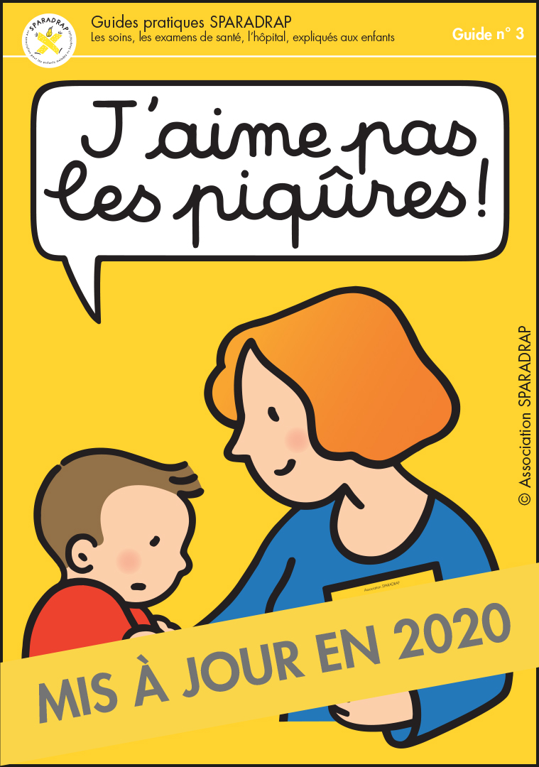 Couverture du guide "J'aime pas les piqûres !"