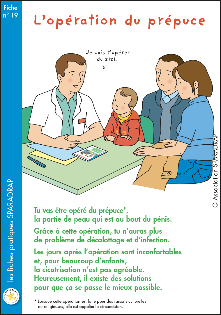 Les soins du prépuce