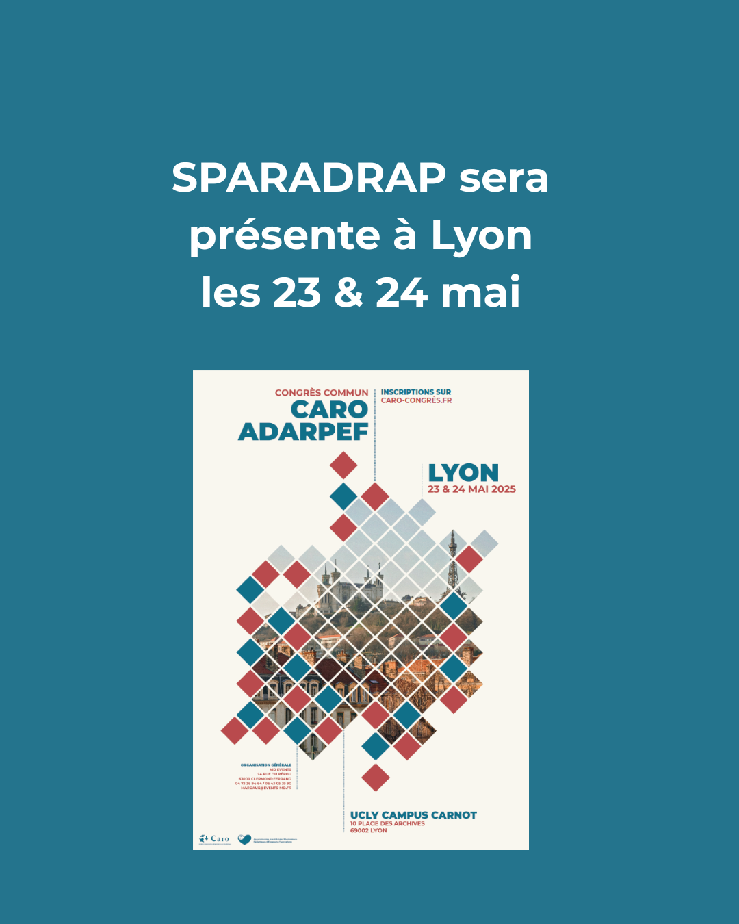 congrès CARO & ADARPEF