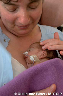 Mère avec son bébé