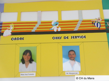 Paddock du chef de service et du cadre