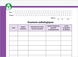 Page du carnet de santé 2018