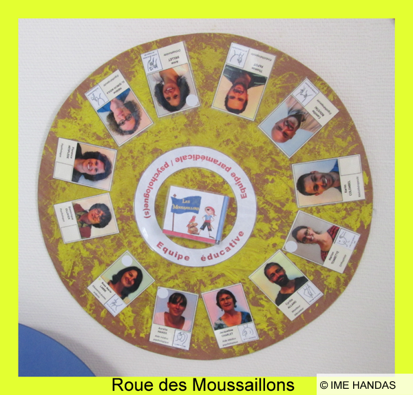 Roue jaune