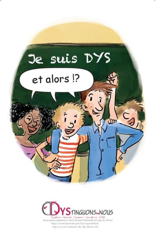 Couverture "je suis dys et alors !?"