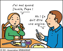 J'ai mal quand j'avale, Papa ! - Extrait du guide "Aïe ! J'ai mal..."