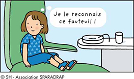 "Je le reconnais ce fauteuil !"