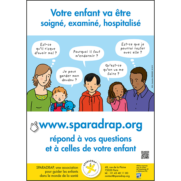 Affiche de communication SPARADRAP