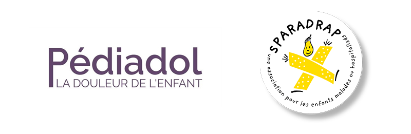 Logos Pediadol et SPARADRAP