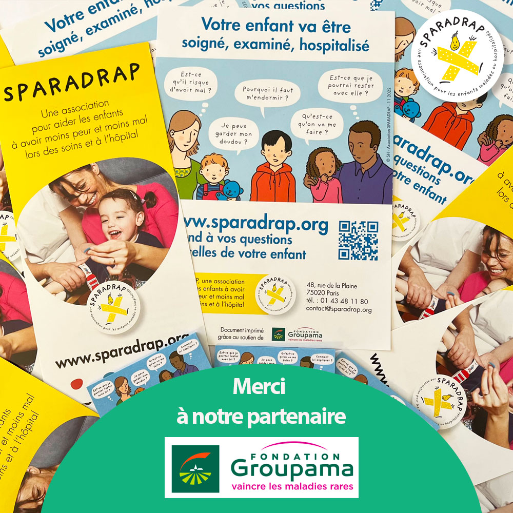 Soutien de la Fondation Groupama pour l'impression de documents de communication