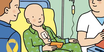 Enfant atteint de cancer