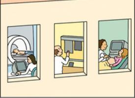Un service de radiologie
