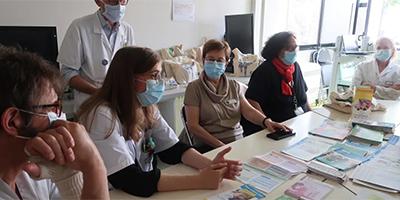 Echanges au CHU de Tours sur le projet
