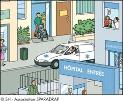 Une ambulance